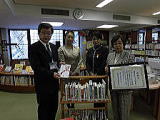 国際ソロプチミスト福島 児童図書贈呈式