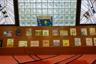 展示こどものともの写真
